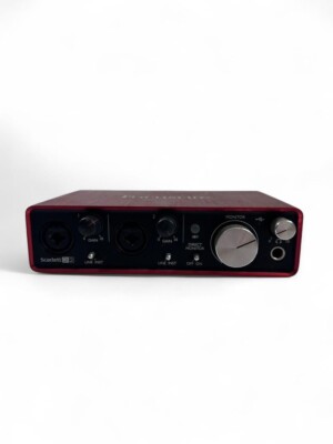 Focusrite Scarlett 2i2 2-Channel USB Audio Interface - AMS-SCARLETT-2I2-2ND-GEN