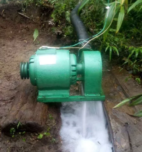 5KW 220V Zweizweck Impuls Pelton Generator Wasserkraft Hydropower Wasser-Turbine - Bild 18 von 21