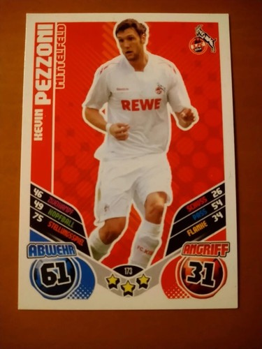 Kevin Pezzoni, Match Attax 2011/12, 1. FC Köln, #173,Topps⚽👍