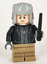 LEGO Harry Potter Minifigura Draco Malfoy con Varita Mágica de Set 76418, Nuevo