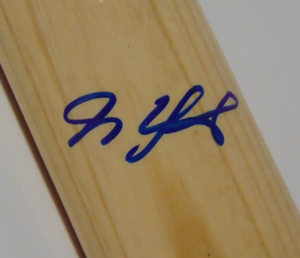 Bate de béisbol autografiado firmado por Iván Rodríguez certificado de autenticidad Texas Rangers Detroit Tigers Foto 3 de 4