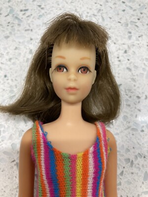 Vtg 1965 TNT Francie #1170 Barbie real eyelashes Original Outfit