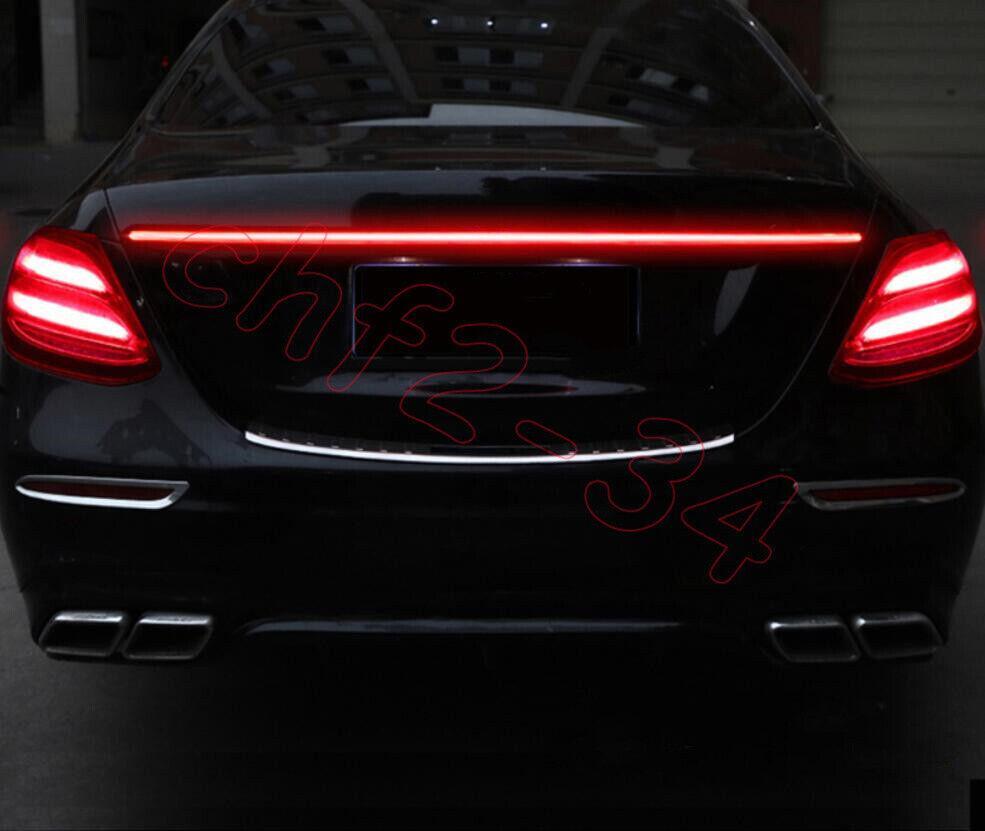 For Benz E-class w213 Smoke Black Rear Door Trunk LED Tail