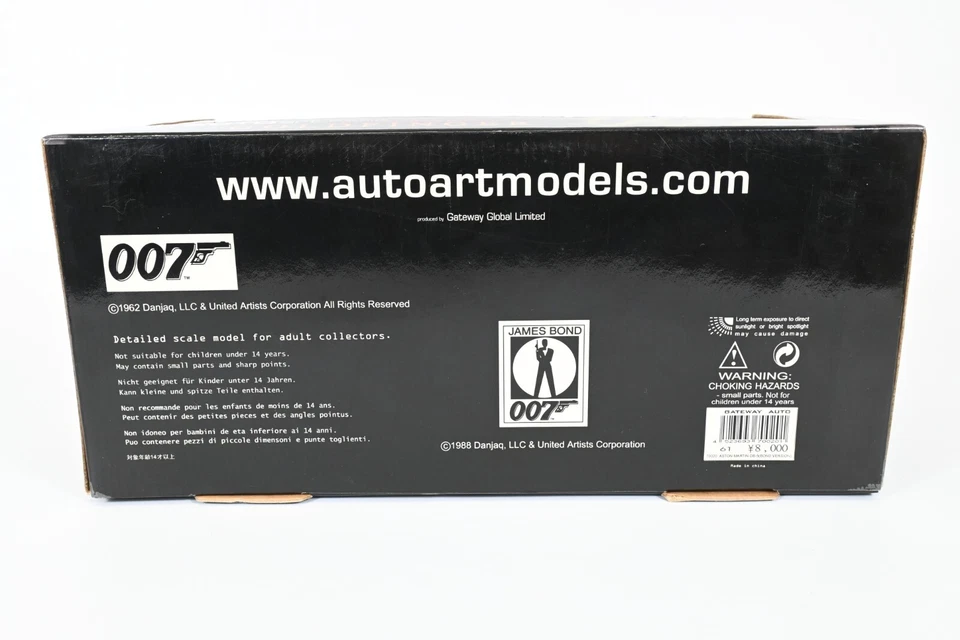 AUTOart Millennium 1/18 Aston Martin DB5 Goldfinger James Bond Diecast Model Car - Image 3 of 4