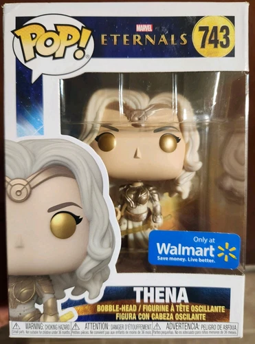 Funko Pop Marvel Eternals #743 THENA Wal-Mart Exclusive! Low Stock! 