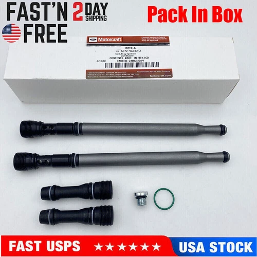 Motorcraft Updated Stand Pipe & Dummy Plug Kit For Ford 6.0L Powerstroke Diesel - Picture 1 of 6