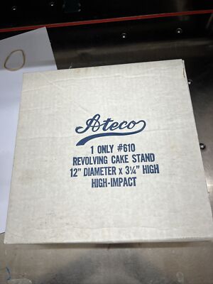 Ateco Revolving Cake Stand Non-Slip Pad 12