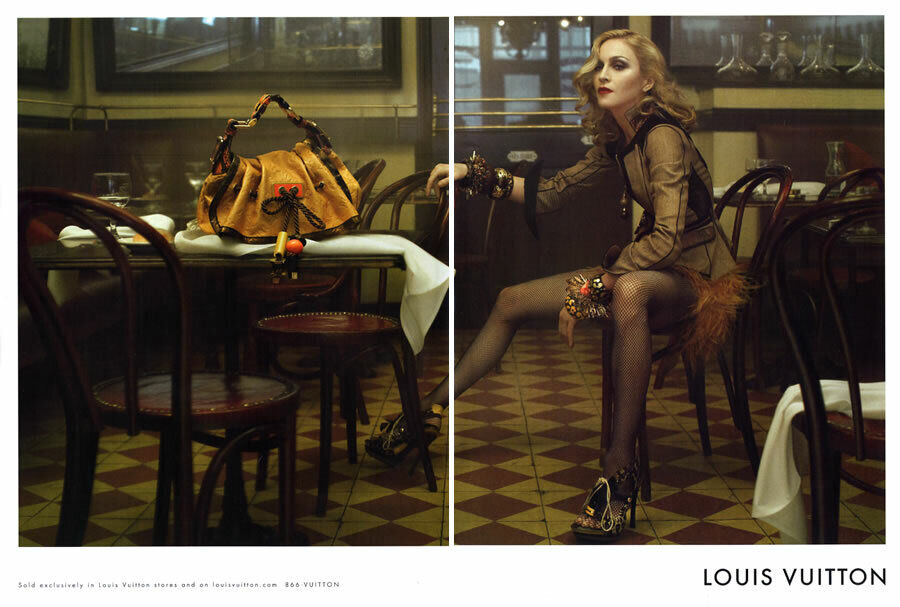 LOUIS VUITTON vintage print ad from 2009 magazine handbag clothing shoes 2  pages