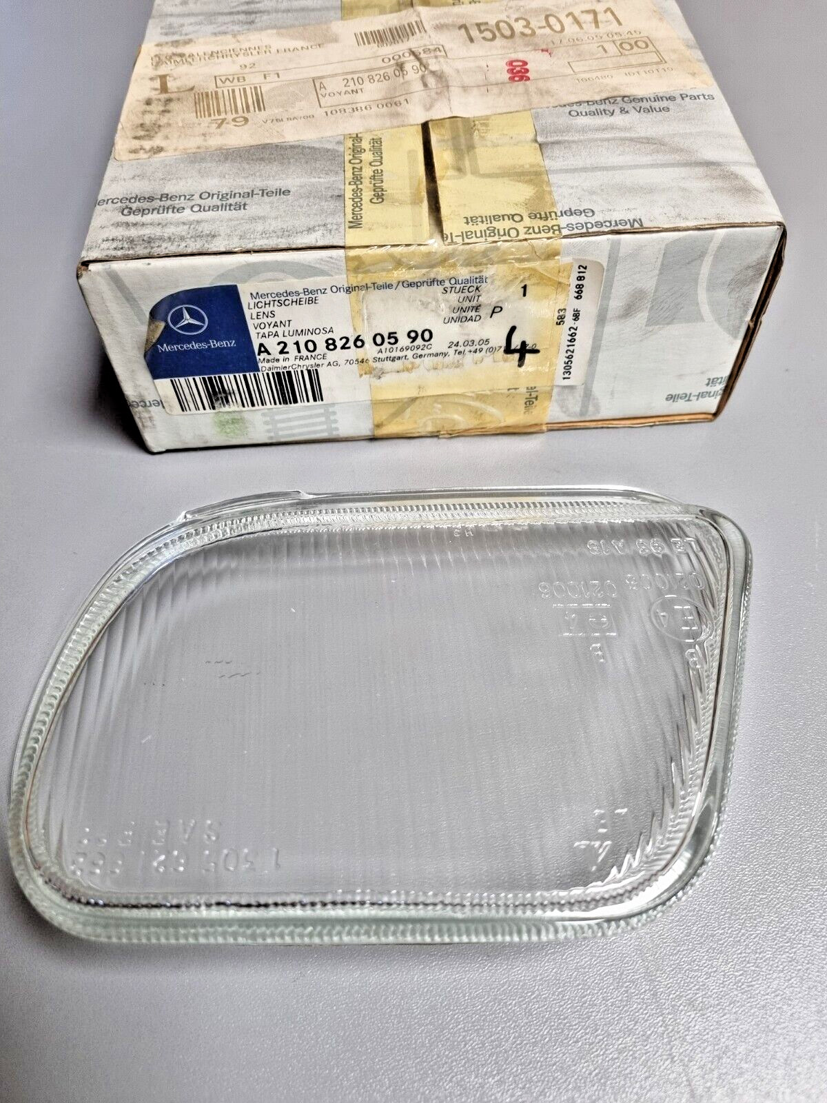 Verre anti-brouillard avant gauche haut de gamme pour Mercedes A