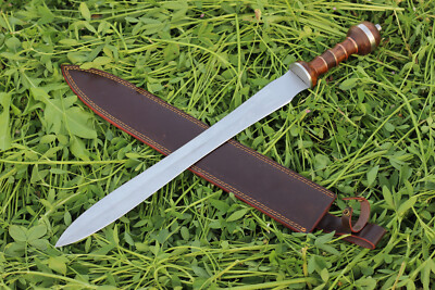 Roman Gladius Historical Custom Handmade D2 Steel Blade, Dagger Warrior Sword