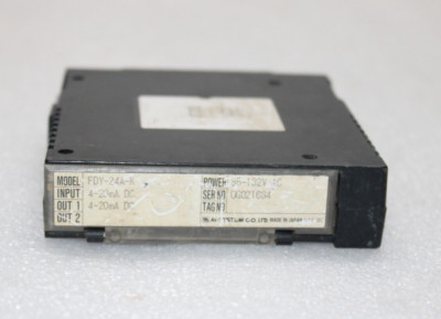 M-SYSTEM FDY-24A-K CURRENT LOOP SUPPLY 85-132VAC