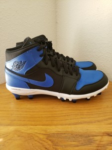 jordan football cleats blue