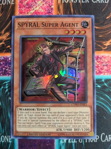 Yu-Gi-Oh! SPYRAL Super Agent CYHO-ENSE1 Limited Super Rare NM | eBay