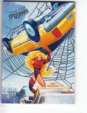 2017 Fleer Ultra Spider-Man Base WEB FOIL #019 #19 STUNNER Hobby NM/M😍*