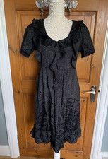 Ladies Frilly Dress by Next Black Size 12 NWOT **SALE**