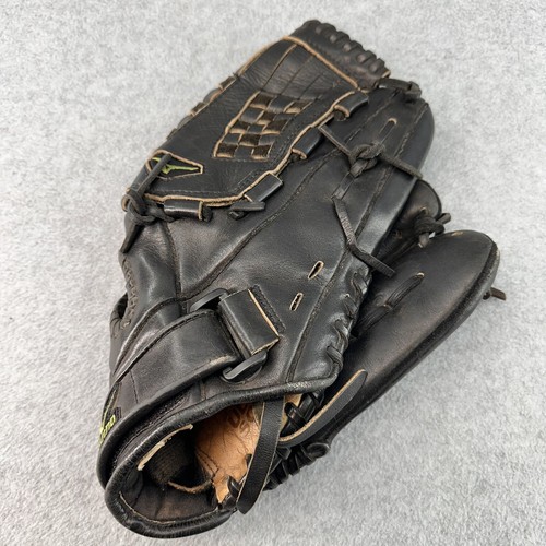 Mizuno GMVP-1258P Women’s 12.5” Fastpitch Softball Glove RHT Black Leather - Picture 2 of 15