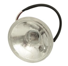 Headlight, reflector for Simson SR1 SR2 SR I II E 6V 12V insert E-sign