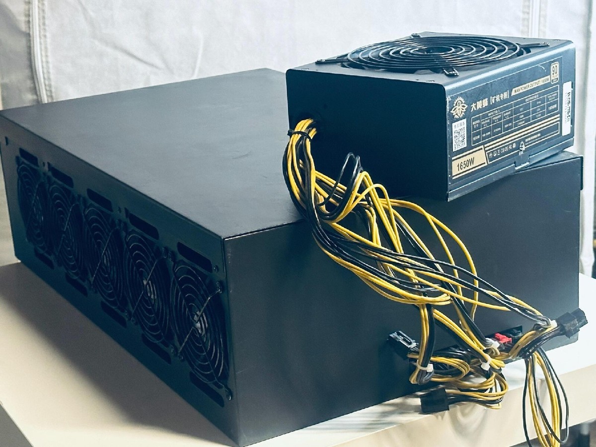 Cryptocurrency Mining Ethereum Classic Ethereum Mining Nvidia ZRT 21611 Ethereum  Miner With NVIDIA CMP6-1 GDDR5