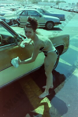 glamour pinup pose pretty  woman candid  35mm Negative  V1r11