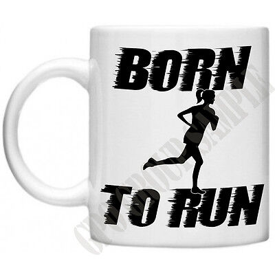Born to run femme femmes patins running sports athletes athletics café thé tasse Born to run femme femmes patins running sports athletes athletics café thé tasse