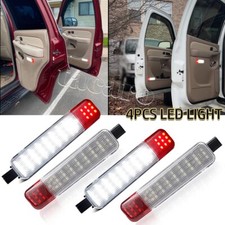 4X Lámpara de cortesía LED para panel de puerta interior para Chevy/GMC C/K Tahoe Yukon EE. UU.