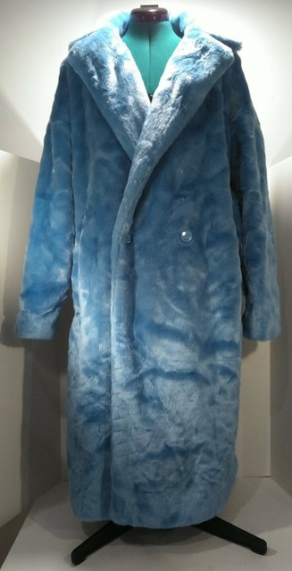 ADIDAS x IVY PARK FAUX FUR COAT SIZE XS 