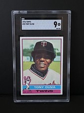 1976 Topps TONY OLIVA #35 HOF - SGC 9 MINT!! Centered!! Extremely Low Pop!! 💎
