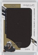 2021 Panini Immaculate Collegiate RPS Rookie Player Caps 17/21 Jacob Harris 0c3