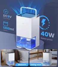 Electric Dehumidifier for Mold - 1200ml