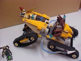 LEGO CHIMA 70005 LAVELS ROYAL FIGHTER & 70131 ROGANS ROCK FLINGER