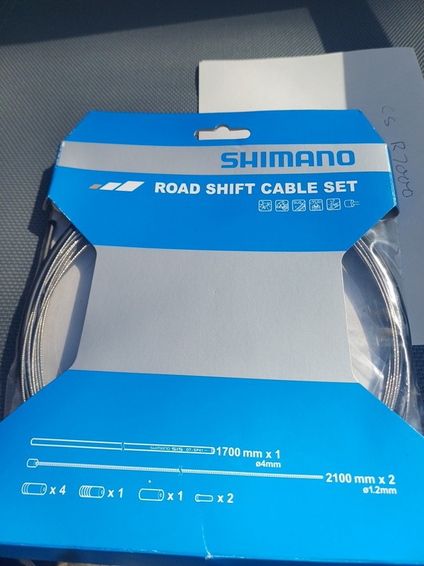 Shimano road Shift / Gear Cable Set - Never Opened.