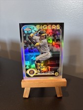 Shota Morishita 2024 Topps Chrome NPB Refractor SP Parallel #166 Tigers WBC