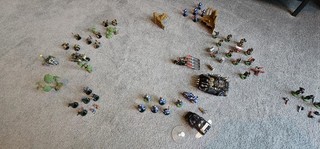 Games Workshop Warhammer Orks Painted Bulk Lot Miniatures & Vehicles