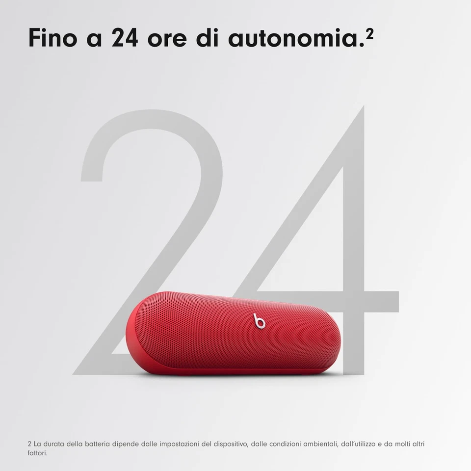 Beats Pill Altoparlante Bluetooth wireless e Caricatore portatile tramite USB C - Immagine 4 di 4