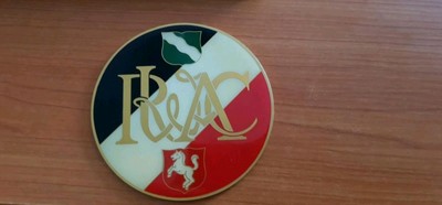 Emblem vom Rheinisch-Westfälischer Automobil Club kein Adac Oder AVD