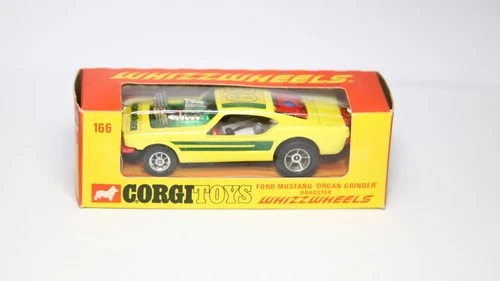 Corgi 166 Ford Mustang Organ Grinder Dragster In Original Box - Excellent