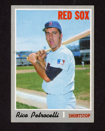 1970 Topps RICO PETROCELLI Boston Red Sox HIGH NUMBER #680 EX-EX+ ...