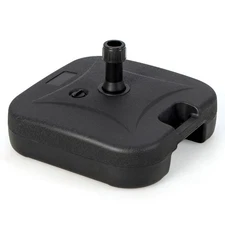 Patio Fillable Umbrella Base Stand Water&Sand Filled Weighted Market Pole 1.5"