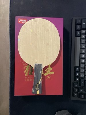 DHS Hurricane King Wang Chuqin National Q968 Tischtennis Holz