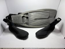 Scubapro Twin Jet Split Fins XL Boots Mask Snorkel Gloves Mesh Bag Complete