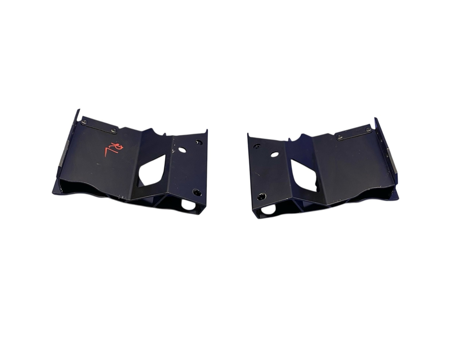 2011-2015 AUDI R8 REAR LEFT RIGHT REINFORCEMENT SUPPORT BRACKET SET 4Z7609761C