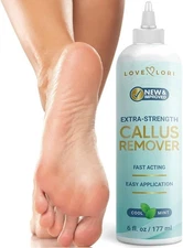 Callus Remover for Feet (Extra Strength) Foot Callus Remover Gel - Feet Scrubber