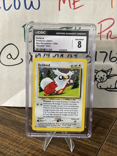 Delibird (Unlimited) graded CGC 8 for sale on eBay