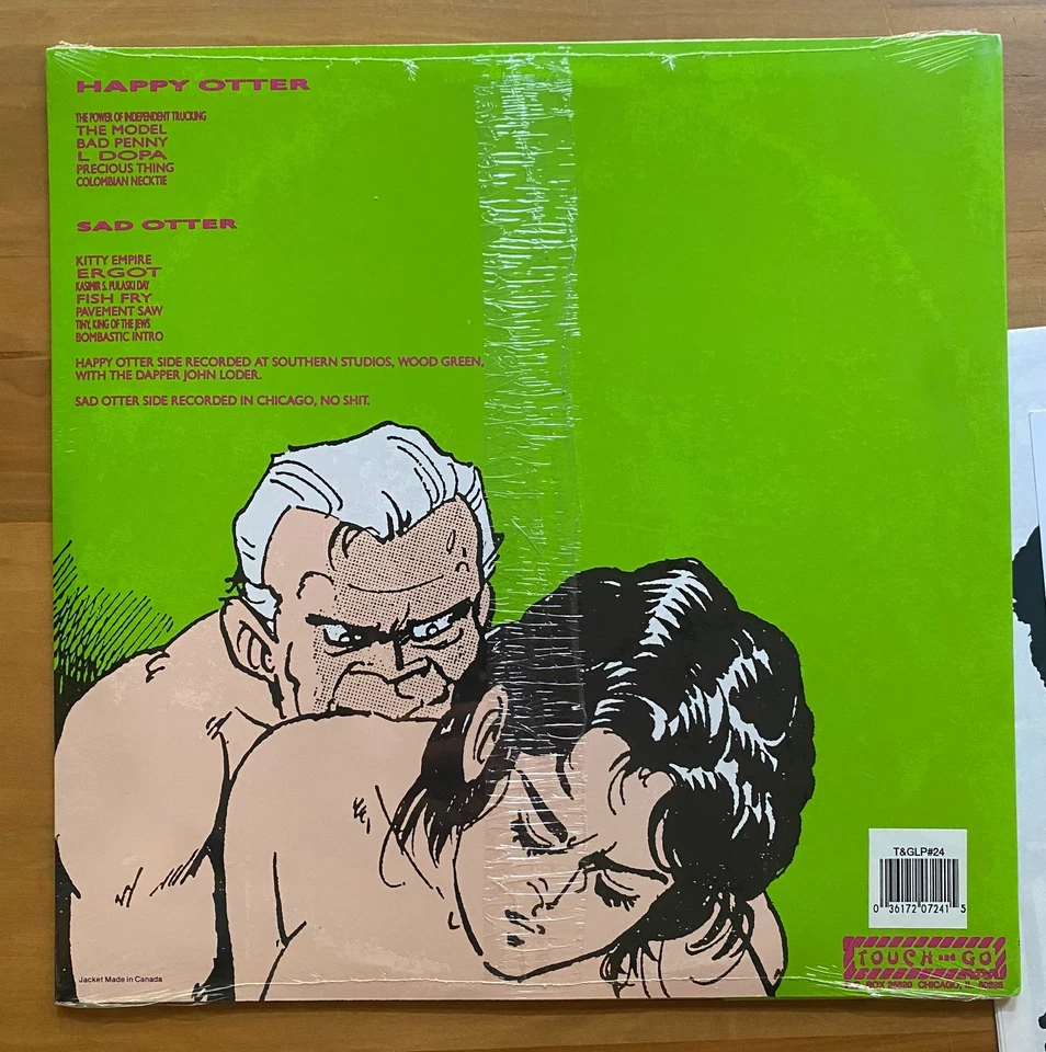 SEALED OG BIG BLACK Songs About Fucking Vinyl Lp W/PRESS KIT Touch And Go Albini - Image 3 of 4