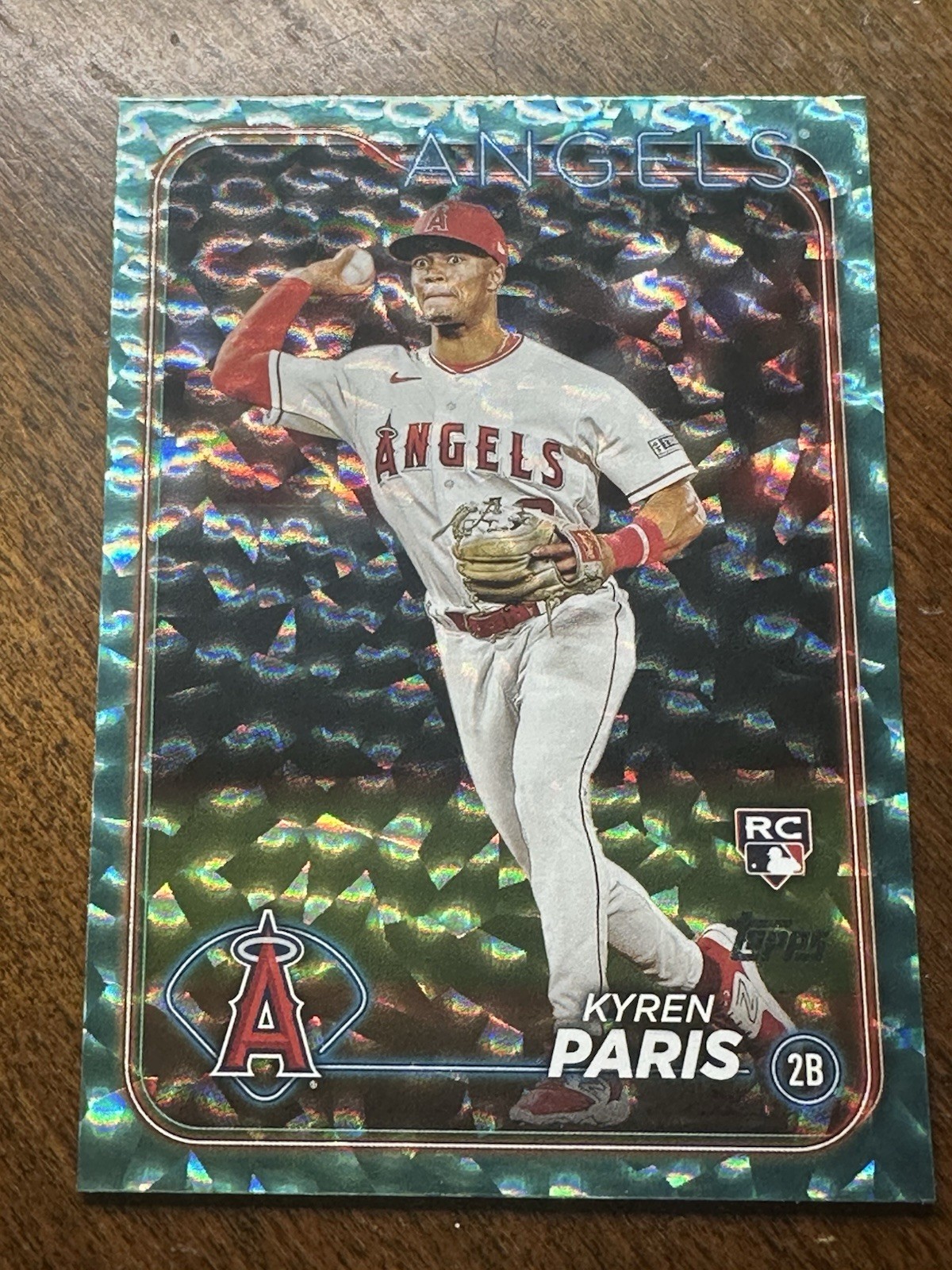KYREN PARIS 2024 Topps Series 2- AQUA FOIL RC #299/399 (#549) - NM/MT