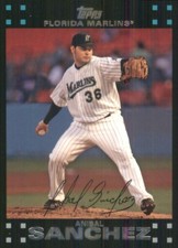 2007 Topps #250 Anibal Sanchez Florida Marlins 50436