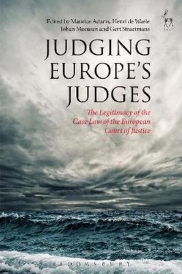 Maurice Adams Judging Europe s Judges (Taschenbuch)