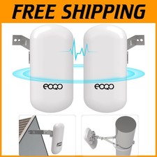 1.5KM Long Range Wireless Bridge for Starlink Internet - 2-Pack Outdoor Solution