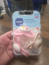 MAM Pacifier Variety Pack Size 6-16 Months Air, Original, Original Night 