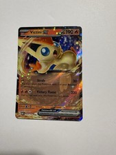 Pokémon TCG Scarlet & Violet Obsidian Flames Victini EX Double Rare Card 033/197